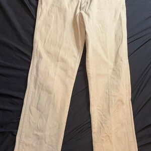Wrangler 1013WZTN Khaki/Tan Chinos - Straight Fit Men’s Pants Size 34x34